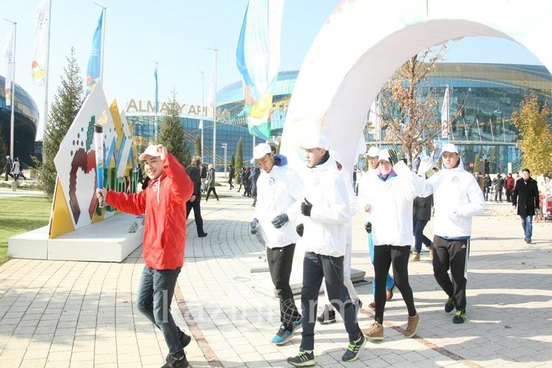 Torchbearers of Karaganda Region Have Faith in the Victory of Kazakhstani Athletes